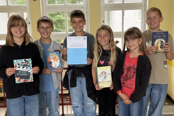 Die Elisabethschule ganz vorn bei der Geschichtsrallye!