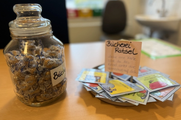 Unsere Bücherei ist wieder da!